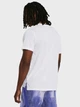 Футболка спортивная длинная мужская Under Armour UA Launch Shortsleeve 1382582-100 2XL Белая (196885473098) - изображение 2