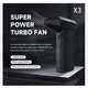 Турбовентилятор ручной для пылеудаления Super Power Turbo Fan MD-S11 4000 мАч 130000 об.мин - изображение 3