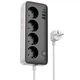 Сітковий фільтр Hoco AC22 4x220V+3хUSB+1хType-C 2500W PD/QC (1.5М) електричний підовжувач швидка зарядка - зображення 3