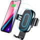 Автомобильное зарядное - держатель Baseus Gravity Car Mount (Air Outlet) 1.67A 10W WXYL-01 - изображение 1