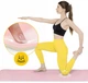 Килимок (мат) спортивний 4FIZJO TPE 180 x 60 x 0.6 см для йоги та фітнесу Pink/Grey (P-5907739317063) - зображення 2