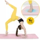 Килимок (мат) спортивний 4FIZJO TPE 180 x 60 x 0.6 см для йоги та фітнесу Pink/Grey (P-5907739317063) - зображення 8