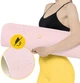 Коврик (мат) спортивный 4FIZJO TPE 180 x 60 x 1 см для йоги и фитнеса Pink/Grey (P-5907739311900) - изображение 5