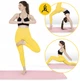 Коврик (мат) спортивный 4FIZJO TPE 180 x 60 x 1 см для йоги и фитнеса Pink/Grey (P-5907739311900) - изображение 7