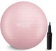 Мяч для фитнеса (фитбол) 4FIZJO 55 см Anti-Burst Pink (P-5907739316271) - изображение 2
