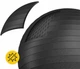 Мяч для фитнеса (фитбол) 4FIZJO 65 см Anti-Burst Black (P-5907739316349) - изображение 7