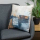 Подушка декоративная Home Line Абстракция Бежевая 45x45 см (189204 HL) - изображение 2