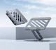 Підставка для планшета BOROFONE BH115 Vito metal rotating tablet holder Metal Gray (6941991112447) - изображение 7