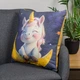 Подушка декоративная Home Line Единорог Горчичная 45x45 см (189225 HL) - изображение 2
