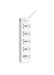 Сетевое зарядное устройство / Сетевой фильтр LDNIO SC4408 4 розетки/2.0 м/2500 W/17 W - изображение 2