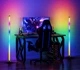 LED торшери RGB підлоговий світильник хай тек з пультом димером 20Вт 120см світлодіодний торшер з підсвіткою сучасний підлоговий світильник для кімнати спальні ігрової зони вечірок - зображення 3