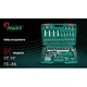 Набор торцевых головок HANS 1/4"DR4-14мм и 1/2"DR10-32 мм,94 предмета (6 граней) - изображение 2