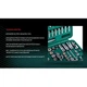 Набор инструмента HANS 177 предметов 1/4", 3/8",1/2" (ТК-177V/ТК-177) - изображение 7