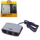 Разветвитель прикуривателя VOIN 3 выхода + 1USB 2400 mA 12/24V SC-3005 провод - изображение 1