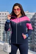 Спортивный костюм 598280 Синий-малиновый 54-56 - изображение 3