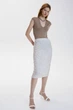 Боді H&M M темно бежевий 31011212637 - зображення 2