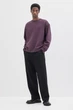 Свитшот H&M M фиолетовый 1401970818 - изображение 2