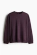 Свитшот H&M M фиолетовый 1401970818 - изображение 5