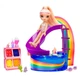 Детский игровой набор с куклой серии "Littles" - Счастливый праздник в бассейне Rainbow High 522249 - изображение 6