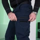 Тактичні штани Softshell Striker сині розмір 2XS - зображення 8