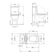 Унитаз напольный Qtap Swan Eco Ultra Quiet с сидением Soft-close 640x360x835 мм QTSWA27W48748 White - изображение 2