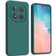 Чохол Fiji Full Soft Premium для Xiaomi Redmi Note 14 Pro 5G протиударний бампер з мікрофіброю Dark Green - зображення 1