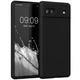 Чехол Fiji Full Soft Premium для Google Pixel 7a противоударный бампер с микрофиброй Black - изображение 1