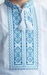 Дитяча вишиванка для хлопчика vishivano4ka 743-3 110-116 біла - зображення 3