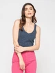 Топ Vero Moda 10256309 M (113691M) Синий - изображение 5