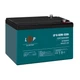 Тяговий акумулятор LogicPower LP 6-DZM-12 12В 12А·год (AGM, 400 циклів, LP3536) для ДБЖ, електротранспорту та систем резервного живлення - зображення 2