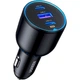 Автозарядка UGREEN CD293 3xUSB 130W (2xUSB-C+USB-A) QC 3.0 Black(90413) - изображение 1