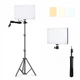 Світлодіодна лампа RL 11 SQUARE FILL LIGHT з пультом та штативом 2м - зображення 1