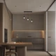 Чёрная люстра в стиле лофт "Modern Loft Light" (52-2019F-3 BK+BK (500)) - изображение 5