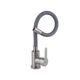 Змішувач для кухні з гнучким виливом Brinex Pure 015F3 Nickel/Grey BRIPUR015F3NKG - зображення 3
