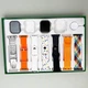 Набор i50 suit max комплект 11 в 1 Smart Watch 9 и смарт часы Ultra 2 + дополнительные ремешки белый - изображение 5