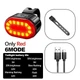 Фонари велосипедные ZH-078-2LED + STOP-14SMD, Li-Ion аккум., ЗУ micro USB - изображение 4