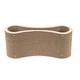 Когтеточка для кошек из картона с деревянным фасадом Cat Joy Avangard Beige Wood 59х18х25 см - изображение 3