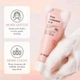 Пенка для умывания с экстрактом розы и гиалуроновой кислотой Bioaqua Rose Hyaluronic Acid Cleanser 100 г - изображение 4