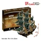 3D пазл CubicFun Міні Корабель Помста королеви Анни (S3031h) - изображение 2