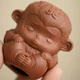 Фигурка для чайной церемонии Ча шень Lesko WRTC003 Обезьянка Brown держатель для благовоний - изображение 5