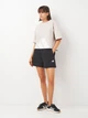 Футболка хлопковая оверсайз короткая женская Adidas W Bl Sj Bf T JG8729 XL Wonalu/White (4067902913063) - изображение 3