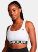 Спортивный топ женский Under Armour Ua Hg Mid Branded 1383544-100 S Белый (196886941992) - изображение 3
