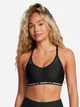 Спортивный топ для фитнеса женский Under Armour UA Crossback Low Bra 1386424-001 XL Черный (197777146175) - изображение 1