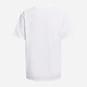 Футболка оверсайз длинная женская Under Armour Campus Oversize Ss 1387193-100 M Белая (196886038265) - изображение 4