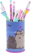 Стакан-подставка бочка YES Pusheen металл Голубая (708377) (5056574447043) - изображение 3