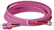 Patchcord światłowodowy Helos ST/ST Duplex 50/125µm OM4 10 m Violet (4005938264278) - obraz 4