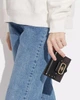 Гаманець жіночий шкіряний Coach Small Morgan Wallet In Colorblock Signature Canvas With Rivets (CF471) - изображение 3