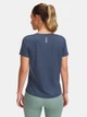 Спортивная футболка для бега женская Under Armour Ua Launch Shortsleeve 1382434-044 L Серая (197779699433) - изображение 2