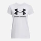 Футболка женская Under Armour UA Rival Logo 1356305-111 S Белая (196885457173) - изображение 3
