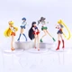 Игровые фигурки Сейлор Мун (Sailor Moon): Усаги Цукино, Рэй Хино, Минако Айно, Мичиру Кайо, Харука Тено - изображение 3